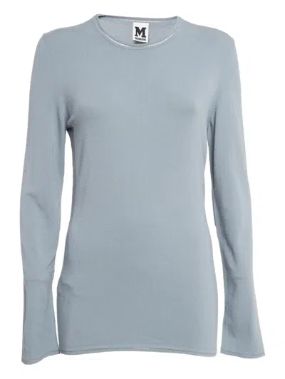 Pre-owned Missoni Long-sleeve T-shirt In Gray