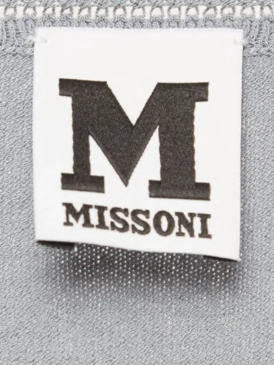 Pre-owned Missoni Long-sleeve T-shirt In Gray