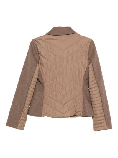 Hugo Boss Quilted Bomber Jacket In Multi