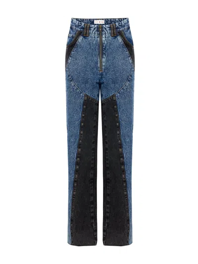 Pcfg Store Free Heaven Two Color Jeans
