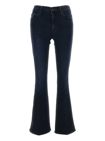Mother The Weekender Fray Jeans Chip On My Shoulder In Blue
