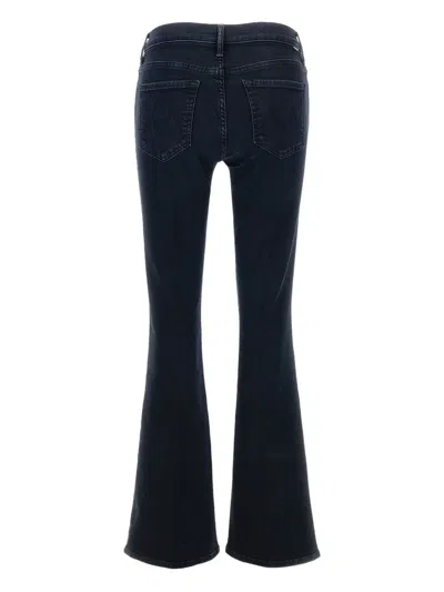 Mother The Weekender Fray Jeans Chip On My Shoulder In Blue