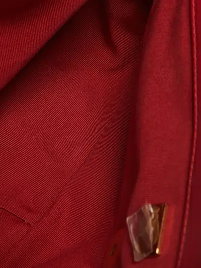 Pre-owned Chanel 2024 Tweed Shoulder Bag In Red