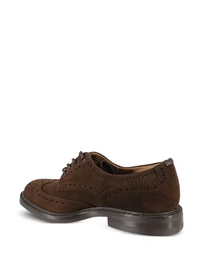 Tricker's Bourton Lace-up Derby Shoes With Perforated Detailing