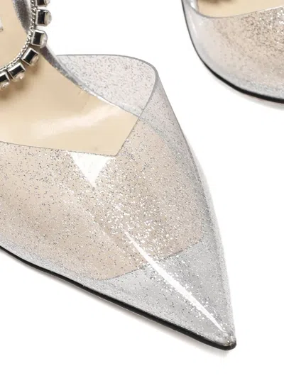 Pre-owned Jimmy Choo Crystal Ankle-strap Pumps