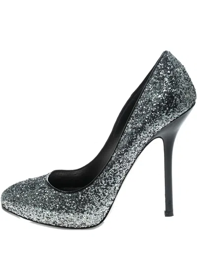Pre-owned Miu Miu 130mm Glittered Pumps