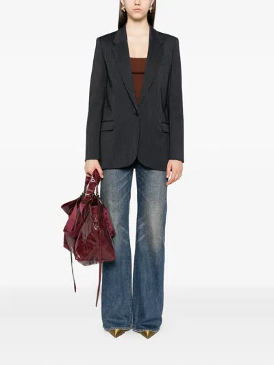 Isabel Marant Pinstripe Single-breasted Blazer