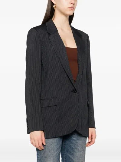 Isabel Marant Pinstripe Single-breasted Blazer