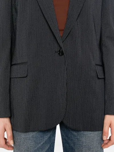 Isabel Marant Pinstripe Single-breasted Blazer