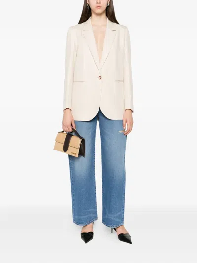 Icon Denim Poppy Eco Wide-leg Jeans In Blue