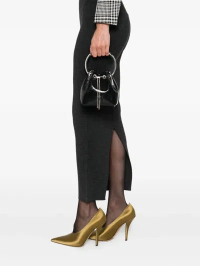 Jimmy Choo Bon Bon Circular-handle Tassel Bucket Bag