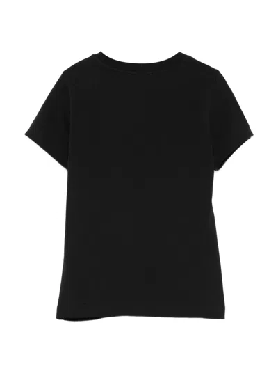 Moschino Logo-print T-shirt In Black