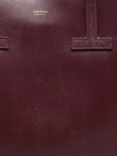 Pre-owned Tom Ford T-tote Bag In Brown
