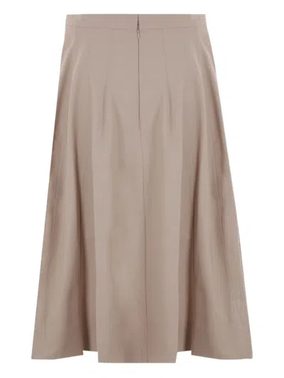 Chloé A-line Midi Skirt