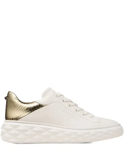 Jimmy Choo Diamond Maxi F Ii In White