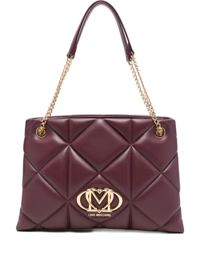 Love Moschino Quilted Chain-strap Tote Bag