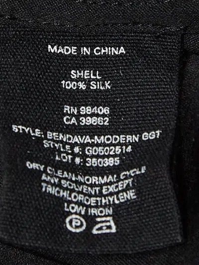 Pre-owned Theory Off-shoulder Silk Blouse
