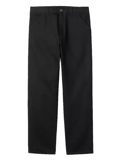 Carhartt Wip Single Knee Pant Clothing In Black