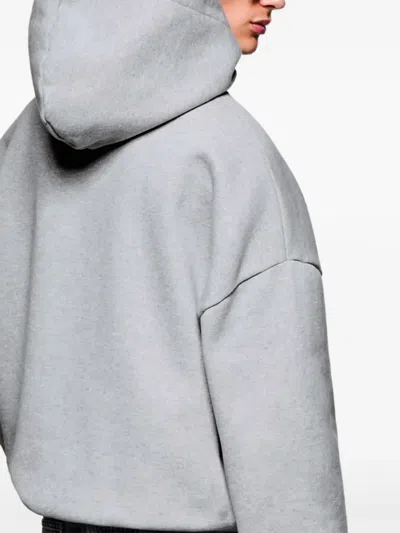 Mki Miyuki Zoku Arc-logo Hoodie In Gray