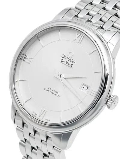 Pre-owned Omega De Ville 39mm In White