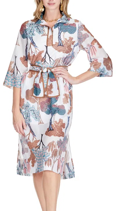 Jade Leighton Midi Dress In Mirror In Multi