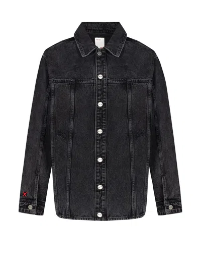 Pcfg Store Free Heaven Destroyed Denim Jacket