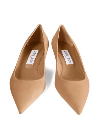 Jimmy Choo 35mm Amelia Pointed-toe Kitten-heel Pumps