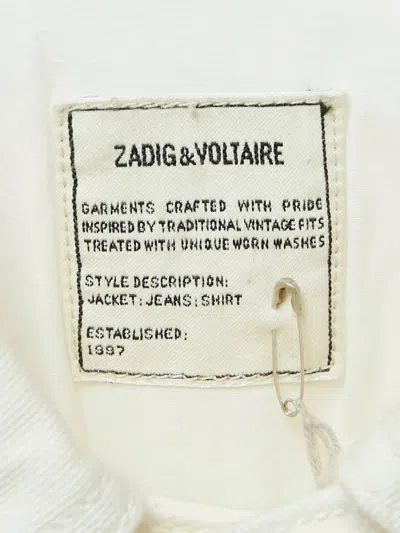 Pre-owned Zadig & Voltaire Four-pockets Denim Jacket