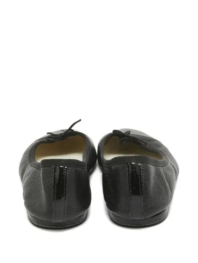 Pre-owned Repetto Patent Leather Bow Ballet Flats