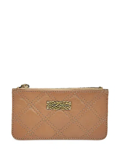 Pre-owned Marc Jacobs Vintage Quilted Leather Wallet In Neutral
