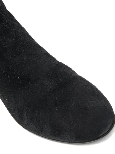 Pre-owned Stuart Weitzman Tassel-detal Suede Boots In Black