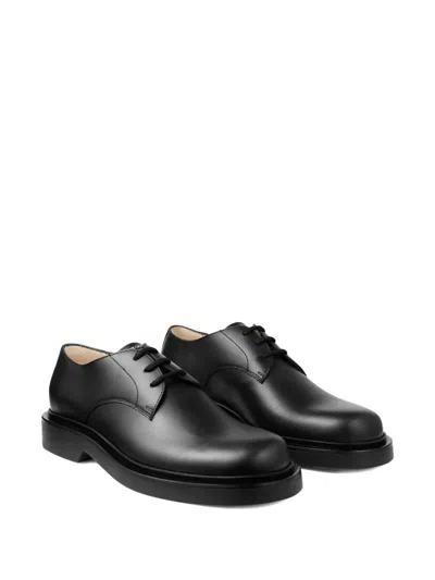 Jimmy Choo Rowan Lace-up Derby Shoes In Black
