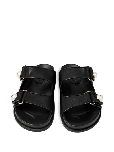 Jimmy Choo Fayence Pearl-embellished Sandals