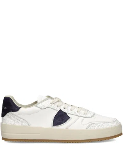 Philippe Model Panelled Low-top Sneakers