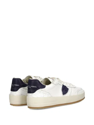 Philippe Model Panelled Low-top Sneakers