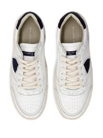Philippe Model Panelled Low-top Sneakers