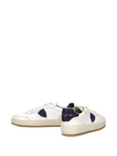 Philippe Model Panelled Low-top Sneakers