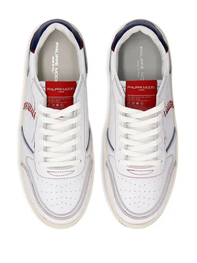 Philippe Model Nice Baseball-stitch Platform Sneakers