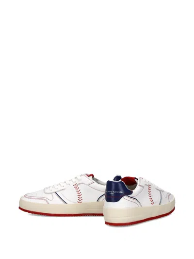 Philippe Model Nice Baseball-stitch Platform Sneakers