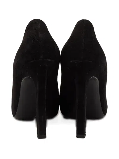 Pre-owned Saint Laurent Suede Heeled Pumps