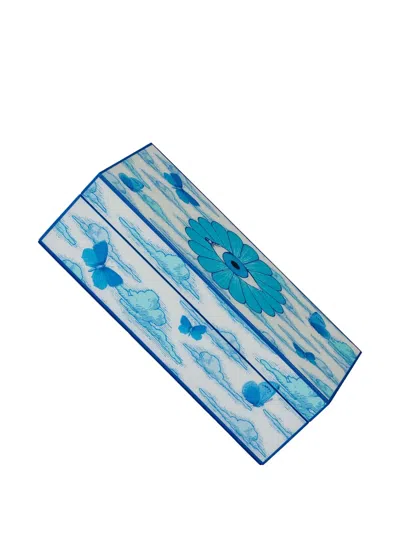 Jonathan Adler Butterfly-motif Decorative Box In Blue