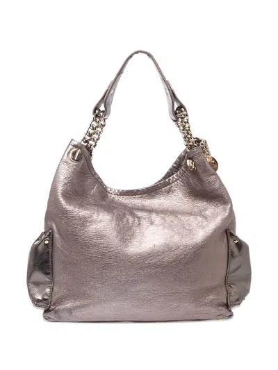 Pre-owned Versace Metallic Shoulder Bag In Gold