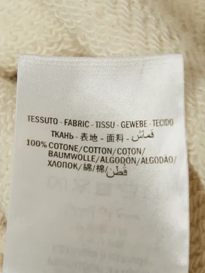 Pre-owned Gucci Tiger-print Hoodie In Neutral