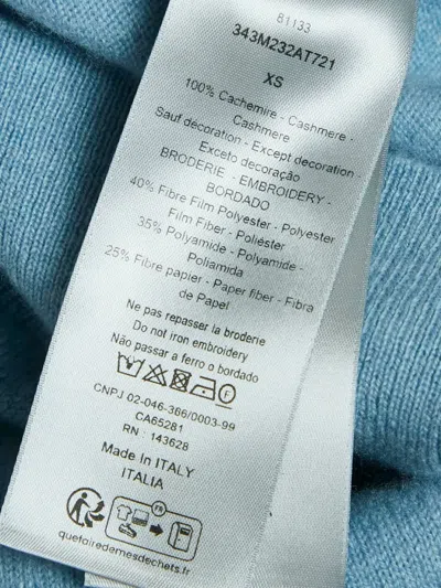 Pre-owned Dior Cd-logo Pearl-embellished Cardigan