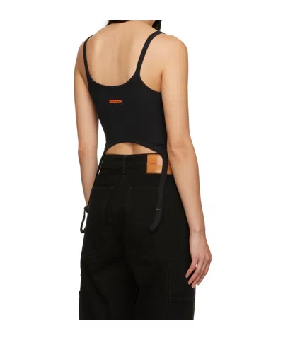 Heron Preston Hooks Stretch-cotton Tank Top In Black