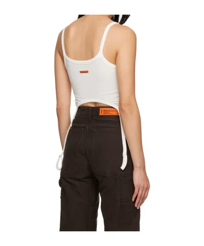 Heron Preston Sleeveless Vest In White