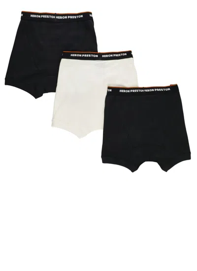 Heron Preston Elastic Waist Briefs Three-pack In Multi