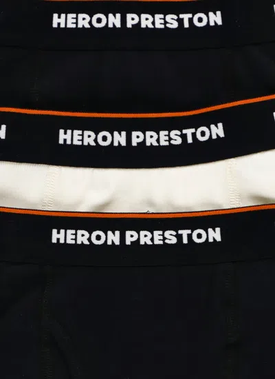 Heron Preston Elastic Waist Briefs Three-pack In Multi
