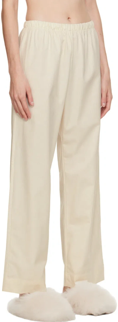Baserange Elasticated-waist Silk Palazzo Pants In Neutral