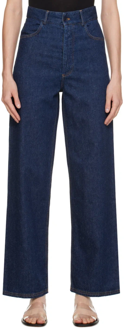Baserange High-waisted Straight-leg Jeans In Multi